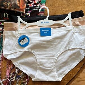 Columbia Hipster Underwear Pack - White, Black, Cream